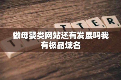 做母婴类网站还有发展吗我有极品域名