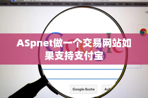 ASpnet做一个交易网站如果支持支付宝